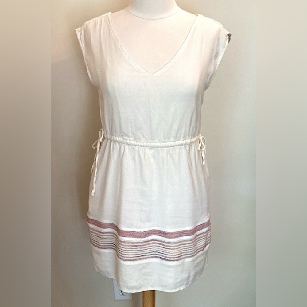 Universal Thread Cream SZ S Coastal Grandma Boho Chic Rustic Cottagecore Dress